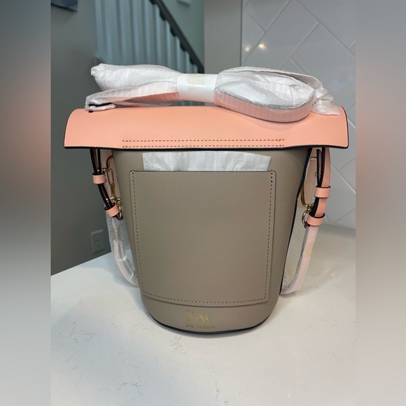 NWT Zac Posen Belay Crossbody Dark Bellini NWT - Picture 6 of 9